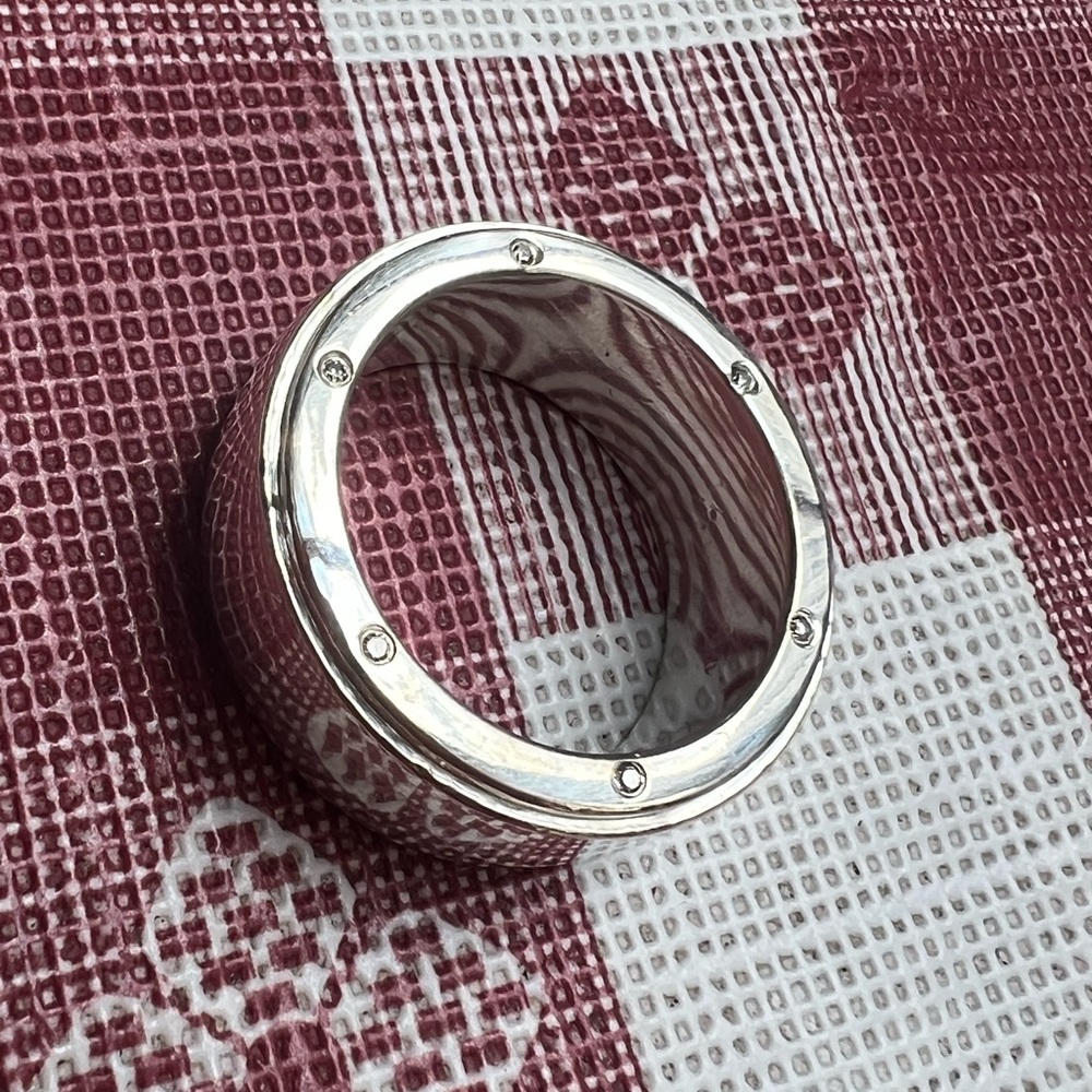 Sz 7 Tiffany Metropolis Ring - 100% Authentic (Custom Diamond Setting)